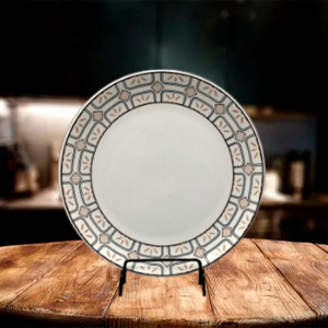 Тарелка керамическая мелкая 270мм Вдохновение Радужный Дом РД21928