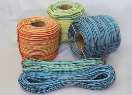 Веревка полипропиленовая 200м d-10мм, цветная Беларусь