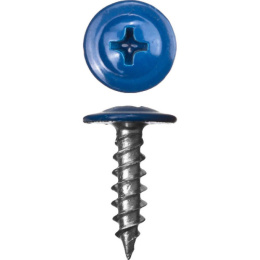 Саморез с п/ш острый 4,2/32 RAL 5005 (синий) 284-42325005