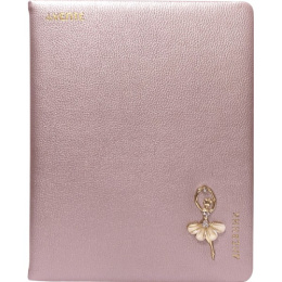 Дневник универсальный твердая обложка Devente Ballerina, обложка из искусственной кожи 2021029