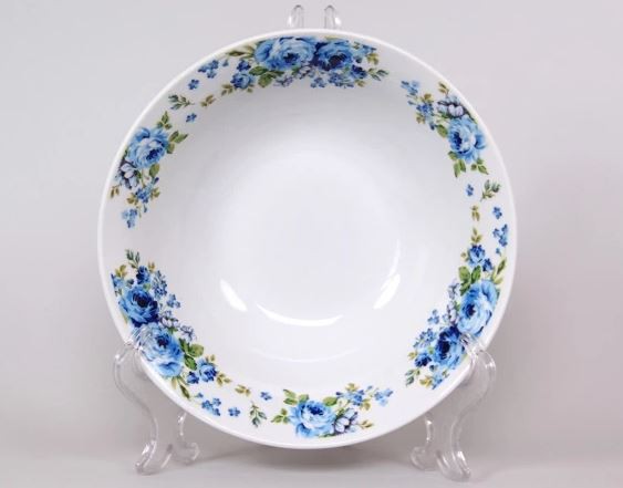 Салатник фарфоровый 150мм/400мл Синие розы 1029100