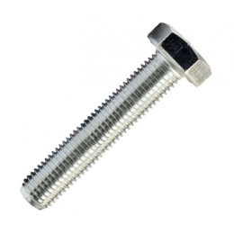 Болт шестигранный DIN 933 10 х1,5х50 оц. 933-1050