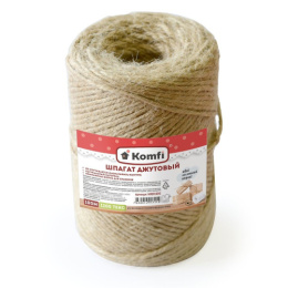 Шпагат джутовый  100м d-2мм Komfi HRD100С
