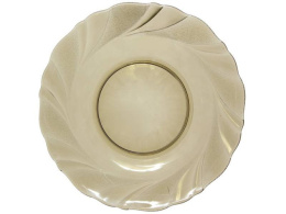 Тарелка стеклянная Alta Marea мелкая 210мм дымка Ca del Vetro 62202-01