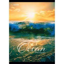 Тетрадь  96 листов А4 Devente Ocean, гребень 2058231