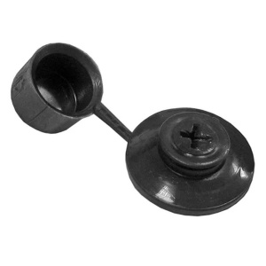 Колпачок кровельный с шайбой (черный) 079-19