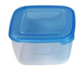 Контейнер для СВЧ пластиковый 0,95л квадратный Лайт Полимербыт С541