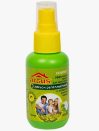 Лосьон-спрей от комаров  50мл Argus  А-17