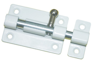 Шпингалет Кунгур ЗТ5, белый, 50мм Кунгур 42588