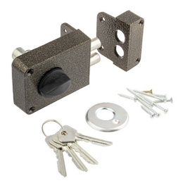 Замок накладной Зенит ЗН 1-3, бронза Зенит 21864