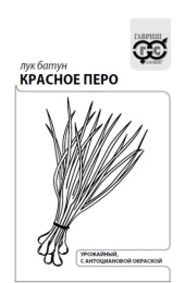 Лук батун Красное перо 0,5г белый пакет Гавриш