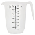 Кувшин мерный пластиковый 1л натуральный Plast Team PT305310999