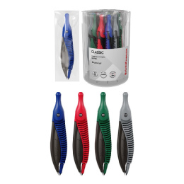 Циркуль ErichKrause Classic, 122мм, ассорти, ПВХ чехол 61283