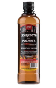 Жидкость для розжига 0,5л Парафин Домашний Сундук ДС-130