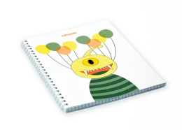 Тетрадь  48 листов Веселый монстр, гребень С0152-147