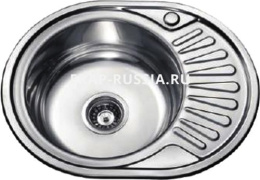 Мойка для кухни из нержавеющей стали Frap F64557 врезная 57х45х18см глянцевая Frap 33465