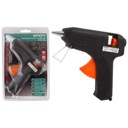 Пистолет клеевой  80Вт (тубы-11мм) EGG-80, с подставкой Engy 357118