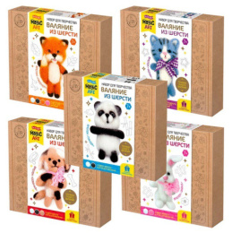 Набор для творчества. Валяние из шерсти, ассорти 666325