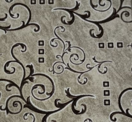 Коврик напольный на войлочной основе с низким ворсом Принт 150х200см р1612/а2р