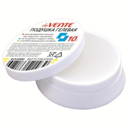 Гель для увлажнения пальцев 10г Devente, с антибактериальным составом, белый 4151000