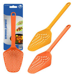 Шумовка-дуршлаг нейлоновая, цвет в ассортименте Мультидом DH50-110