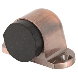 Упор (ограничитель) дверной Стандарт 8501 AC, пушка, старая медь Стандарт 40606