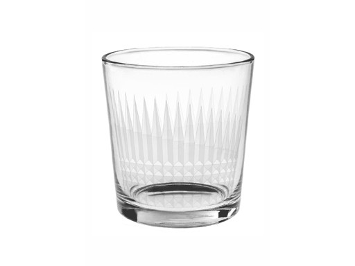Стакан стеклянный Отражение 250мл низкий ОСЗ 20с2199