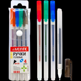 Ручки гелевые набор  4 цветов Devente Hit 0,5мм 5051372