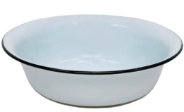 Таз эмалированный 16л без декора Магн Эмаль Магнитогорск 3026