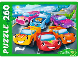 Пазлы  260 элементов Селфи машинок УК260-1995