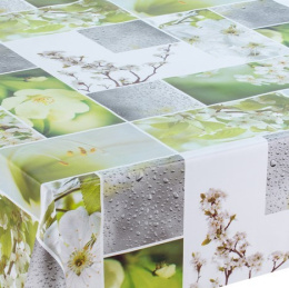 Клеенка столовая на нетканой основе 1,37х20м Grace D8936