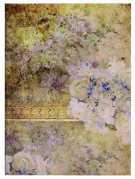 Папка адресная без тиснения Летняя, ламинированная (пухлая) ПЛ4000-3499