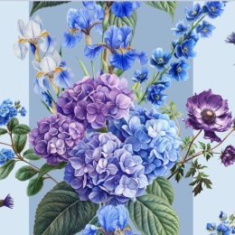 Клеенка столовая на тканевой основе с ПВХ покрытием 1,4х20м Grace STS1129