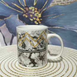 Кружка керамическая 380мл Дымка, в ассортименте Радужный Дом РД83338