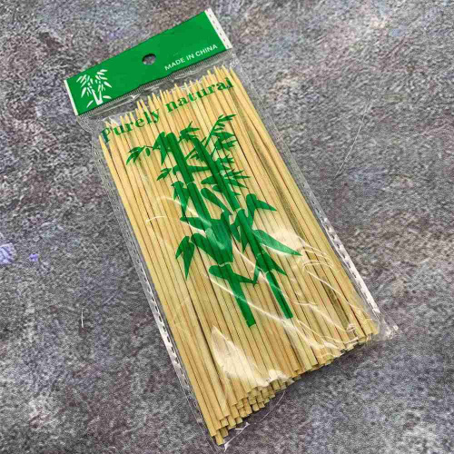 Набор шампуров для шашлыка бамбуковых 25см Радужный Дом РД76903