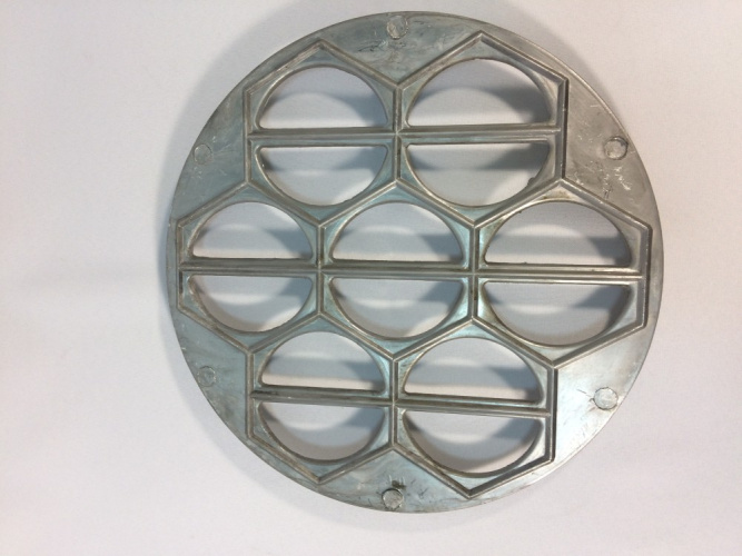 Вареничница алюминиевая круглая 3198