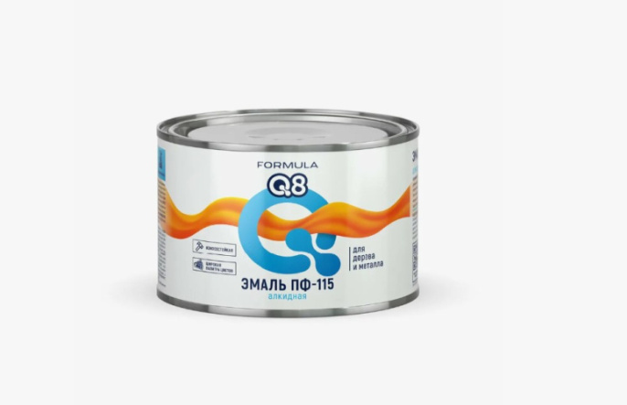 Эмаль ПФ-115 черная  1,8кг Formula Q8 48070