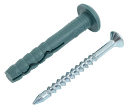 Дюбель-гвоздь(винт) SMK 6*40 д/быст.монт. (200шт.) 18-640С