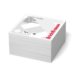 Блок для записей проклеенный 9х9х5 ErichKrause, в клетку 62116