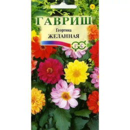 Георгина Желанная смесь 0,3г цветной пакет Гавриш
