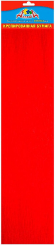 Бумага крепированная 50х250см красная С0307-13