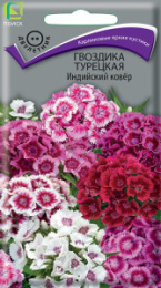 Гвоздика турецкая (бородатая) Индийский ковер 0,3г цветной пакет Поиск