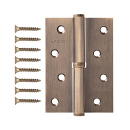 Петля врезная Apecs 100х70-B-Steel-AB-R правая, бронза Apecs 15240