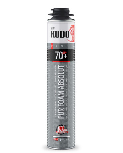 Пена пистолетная KUDO PROFF ABSOLUT XPRESS 70+, 1000 мл KUPP10SX70+