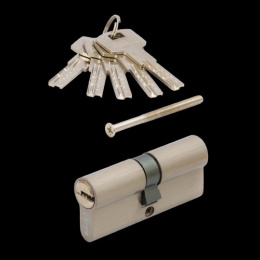 Личинка (цилиндровый механизм) Vettore ZN M90 Z NI (35х55), 5 ключей, никель Vettore 33111