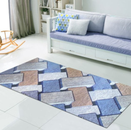 Дорожка ковровая рулонная полиэстер с напылением 0,6х15м Baizheng B60-17