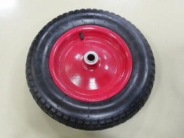 Колесо для тачки садовой 2-колесной пневматическое 340мм с подшипником, 3,25/3,00х8, внутренний d-20мм