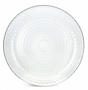 Тарелка стеклянная Идиллия мелкая 250мм ОСЗ 19с2060