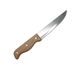 Нож стальной Повар 155мм деревянная ручка, универсальный Радужный Дом РД59982