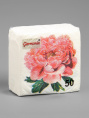 Салфетки бумажные  50шт. 24х24см однослойные Пион розовый Garmonia 10894278